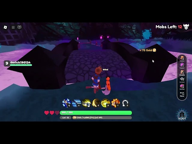 Roblox (The Hunt Mega Edition) - Comment obtenir le jeton dans le monde // zéro ⚔️ RPG Anime!