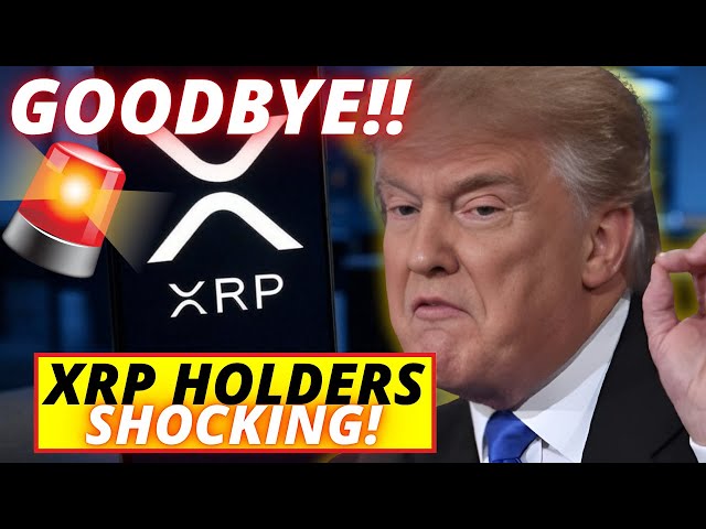 XRP JUST IN!! DONALD TRUMP JUST DID THE UNTHINKABLE?? CNBC SAYS IT'S OVER FOR CRYPTO! AN XRP GOODBYE