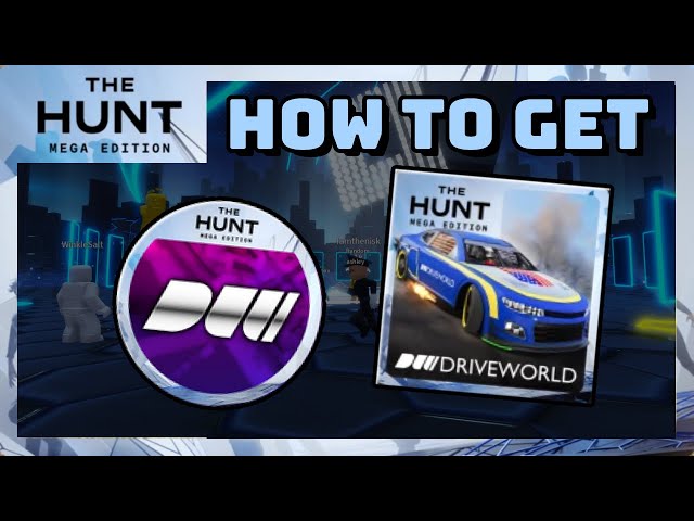 [EVENT] How To Get The Token Badge In Drive World!