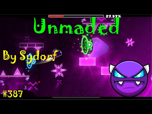 Geometrie -Dash - WD #387: Entfaltet von Sydorf (mit Münze)