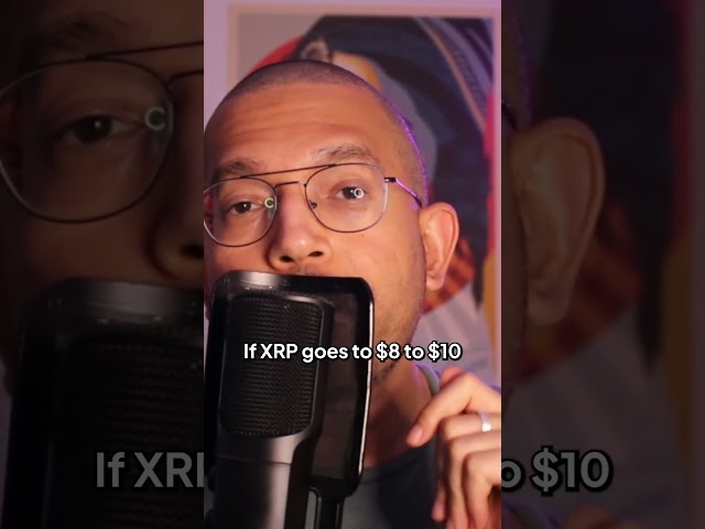 Die Leute werden reich sein, wenn XRP auf 10 US -Dollar pro Münze geht.