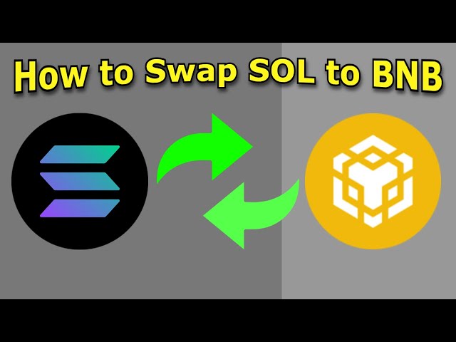 How to swap SOL to BNB (no KYC)