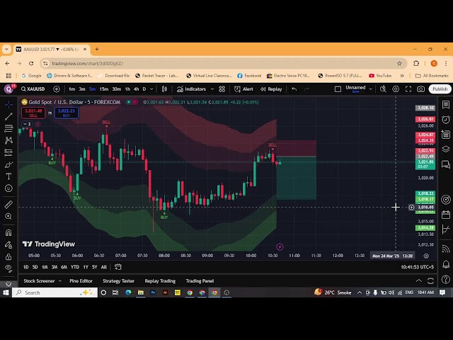 Xauusd Live Trading 24.03.25 || BTC硬幣分析