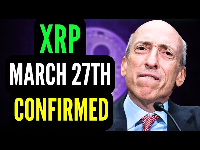 XRP持有人：3月27日的和解已確認！