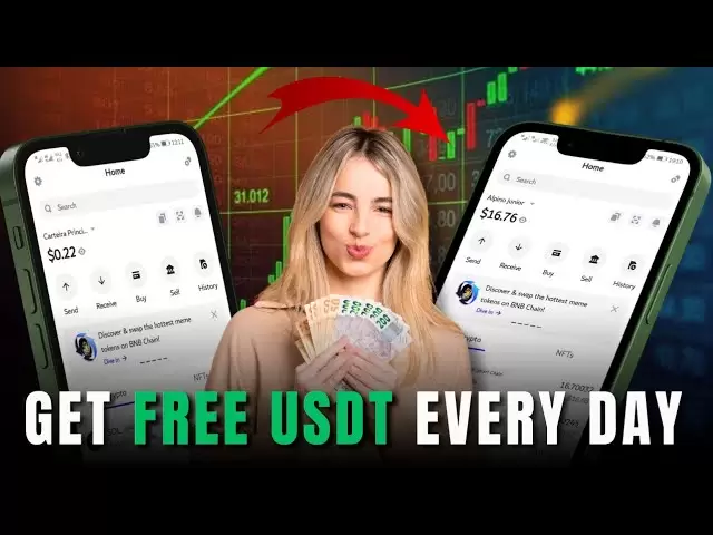 🤑 Comment obtenir un USDT gratuit tous les jours en 2025 (façon éprouvée) 🤑