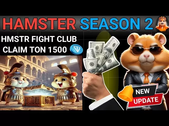 Hamster -Staffel 2 und Hamster Fight Club Anspruch auf ton 1500 || Hamster Airdrop || Hamster Neues Update