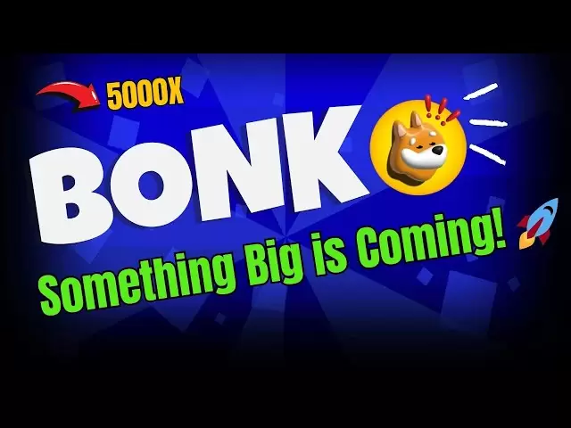 BONK Coin: 100x Potential? This Meme Coin Is Getting Serious! 🐶🚀 BONK Price Prediction 2025