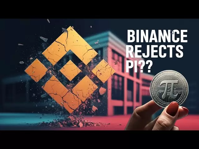 Le réseau PI est rejeté par binance pour la liste des pièces PI
