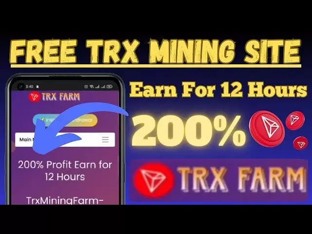 Real TRX Mining Site Web 2025 !! TRX Mining Site Web 2025 !! Nouveau site minier TRX 2025 !!