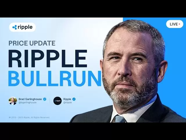 布拉德·加林豪斯（Brad Garlinghouse）：Ripple Bull Run確認！ XRP價格預測