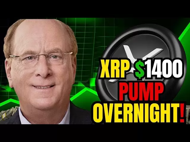 BlackRock Leak Reveals XRP Price Explosion? $1,400 Pump Overnight!
