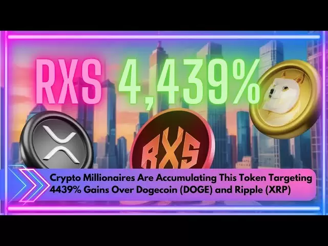 加密百万富翁正在积累这个代币的目标，目标是4439％的狗狗币和波纹