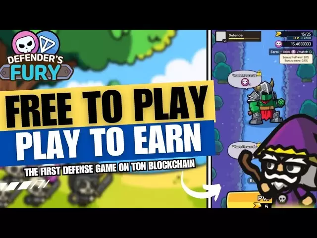 Defender's Fury Free to Play P2E Game on Ton Tagalog | Claim your Hero Earn $Fury Token!