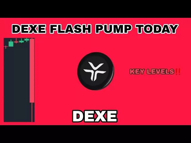 DEXE COIN FLASH DUMP TODAY UPDATE IN 2025‼️ DEXE CRYPTO KEY LEVELS‼️ CONSERVATIVE TARGETS FOR DEXE