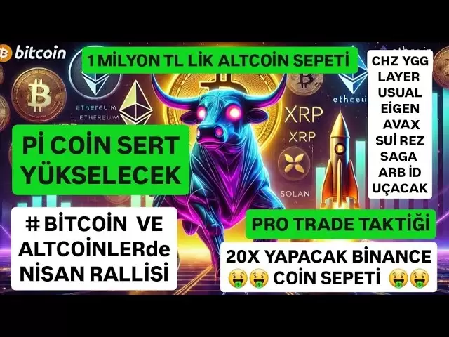 #Nisan rally to Bitcoin and Altcoins#Pi Coin will rise hard 🚨Leer usal eigen rez Avax sui will fly