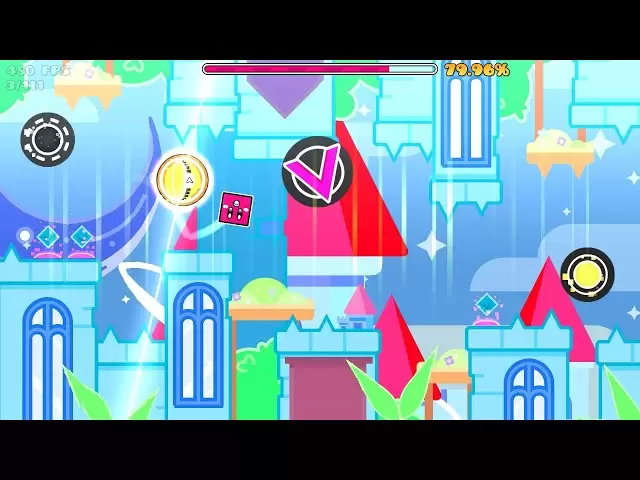 Osakana by WhosKinako (medium demon) 1 Coin - Geometry Dash