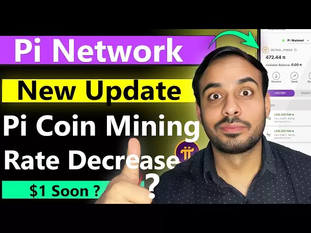 Le taux d'extraction PI a diminué | PI Network Nouvelle mise à jour | Listing de binance PI | Pi Prix | Pi kyc | Pi gcv 😮