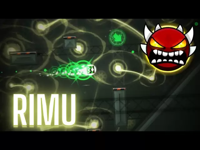 dpoopoop [w/ coin]的“ rimu”（极端平台恶魔）|几何仪表板2.2