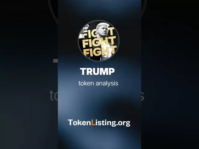 特朗普令牌分析#cryptocurrency #tokens #crypto #wealth #investing #decentralization