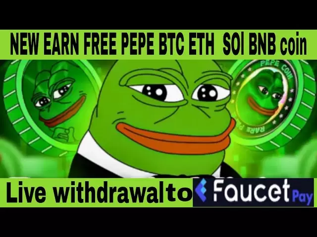 💲earn免費PEPE網站BTC ETH SOL BNB硬幣即時付款2025💲
