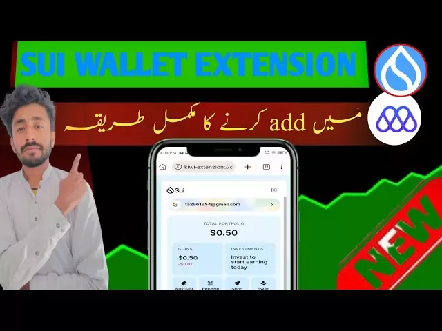 So fügen Sie Sui Wallet -Erweiterung in Mises Browser | Sui Wallet Extension Fügen Sie Mises Browser hinzu