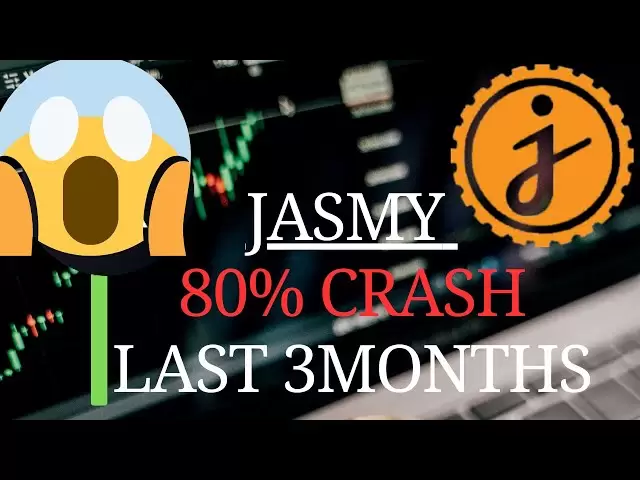 Jasmy Coin은 지난 3 개월 동안 80% 추락했습니다 !! 이 딥을 사는 것은 돈을 잃는 전략이었습니다