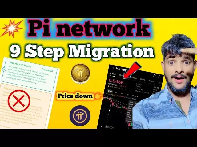 PI网络硬币价格降低到PI迁移解决方案👉如何到PI网络9步骤问题解决方案solve🙏