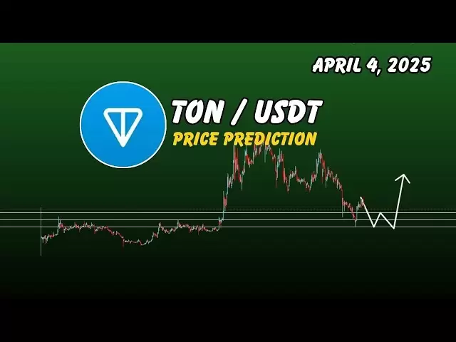 오늘과 다음 목표 | Toncoin 2025 년 4 월 4 일