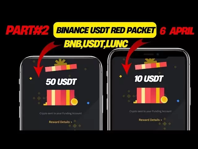 Binance声称BNB硬币，USDT，LUNC，XRP |今天的红数据包代码|今天的红色数据包代码今天