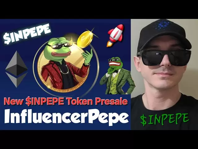 $ Inpepe - Influenceur pepe token prévente crypto pièces comment acheter inpepe eth Ethereum ico uniswap grenouille