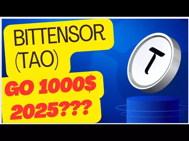 Tao Coin $ 1000? , AI Crypto Ka King Ban Gaya! , 2025 mein kya ye agla bitcoin hai?