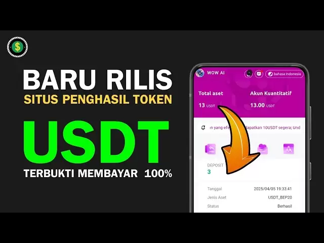 哇，加密生產商儀式USDT硬幣||採礦Tether USDT令牌是免費的，並被證明可以付款💰