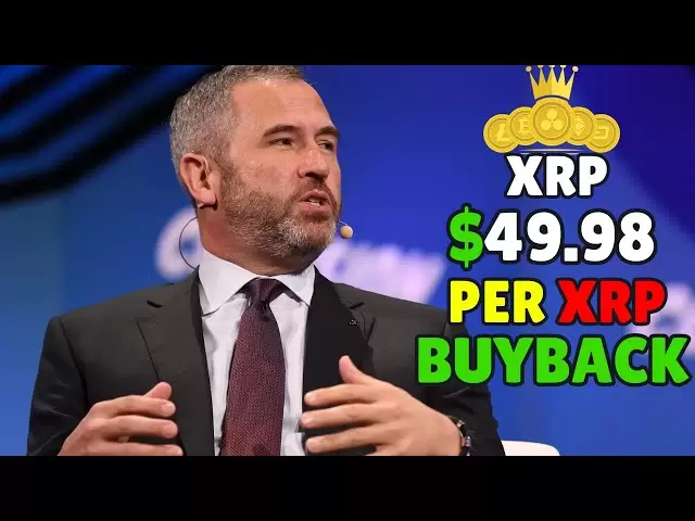 XRP 환매 확인 - 동전 당 $ 49.98?!