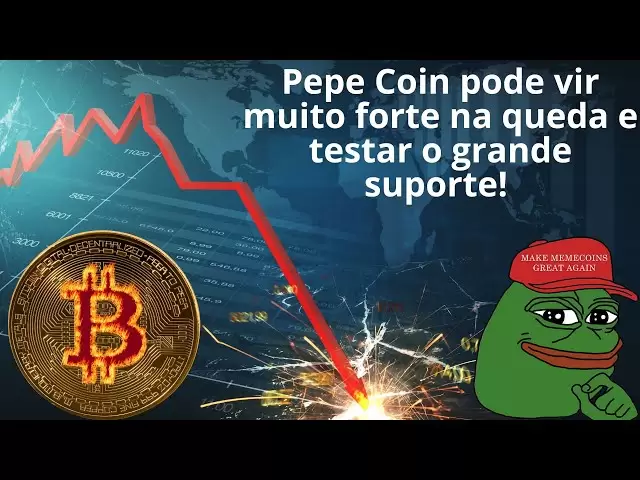 Pepe Coin #Pepe市場が激しく落ち続けている場合、それは溶けてスーパーサポートをテストできる