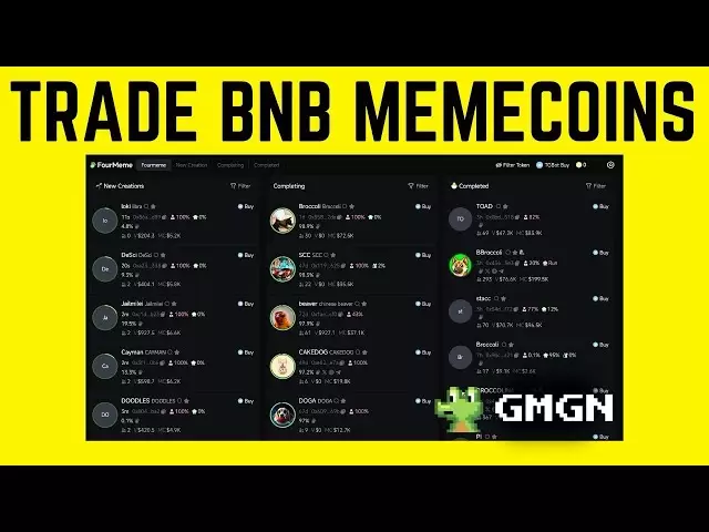 GMGN AIチュートリアルを使用してBNBでMemeCoinsを交換する方法