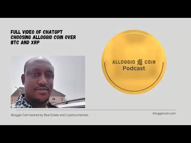 BTCおよびXRP #Alloggiocoin #BTC #XRP #Chatgptを介してAlloggioコインを選択するChatGPTの完全なビデオ