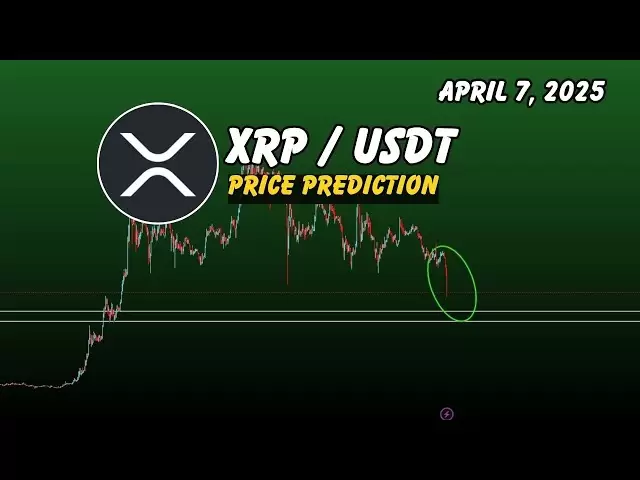 XRP价格预测今天|主要的支持水平| XRP硬币新闻今天2025年4月7日