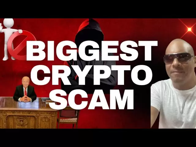 史上最大の暗号詐欺とグリフト#trump #scam #crypto #news
