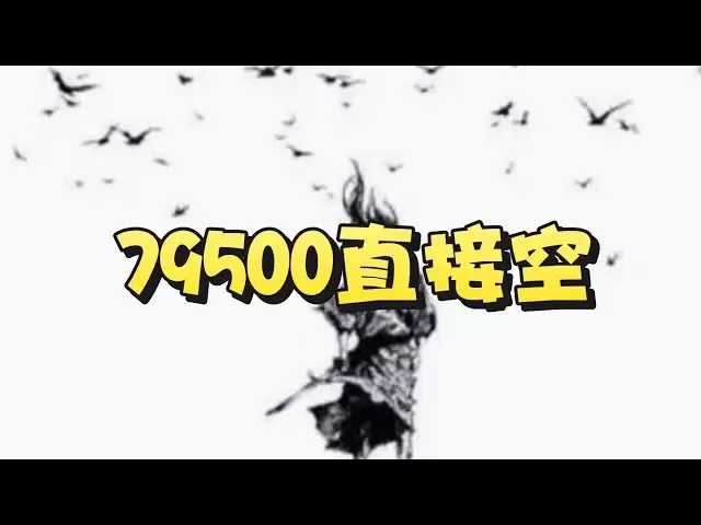 比特幣行情分析2025.4.8直接空79500空