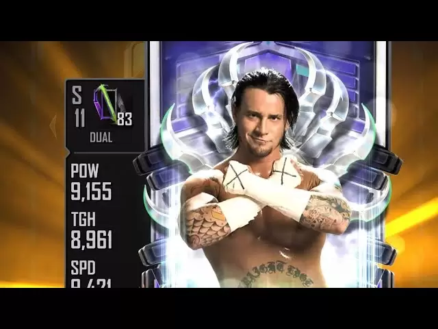 무료 1000 무대 무대 토큰 코드! cm 펑크 퓨전, 과대 광고 열차, 팀 링 지배 #wwe #wwesupercard