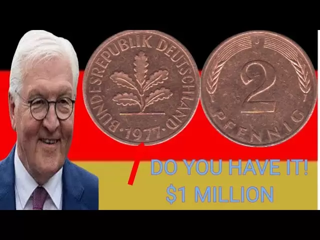 1977 German 2 Pfennig Coin d'une valeur de 1 million de dollars - la rareté choquante a expliqué!