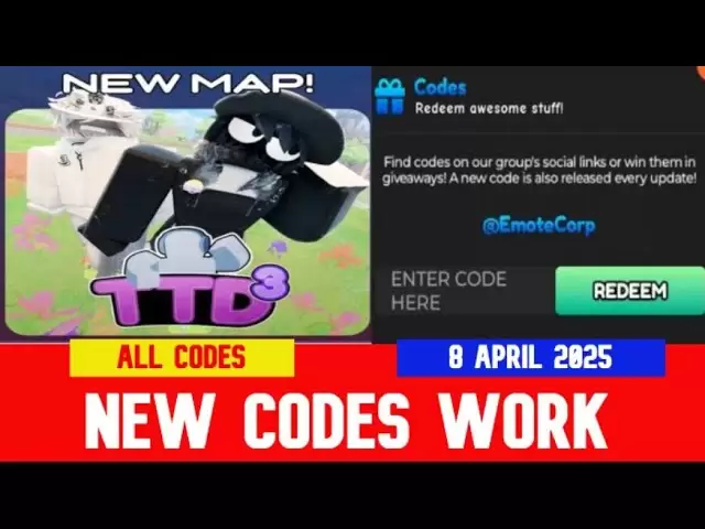 TTD3更新代码[新世界| +11情绪]代码中的免费令牌！ TTD 3 Roblox | 2025年4月8日