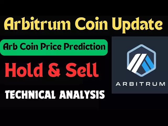Arbitrum -Preisvorhersage || Arbitria Neues Update || Schiedsrichterkrypto -Preisvorhersage || ARB Crypto