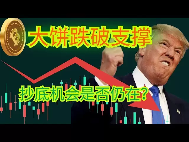 比特币跌破关键支撑，哪些位置适合抄底？btc.pepe.pendle.act.mew.佩佩币 BTC趋势 区块链 加密货币 最新行情走势分析