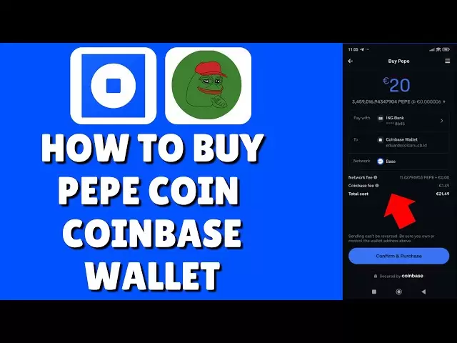如何在Coinbase Wallet上购买Pepe硬币（购买模因硬币）