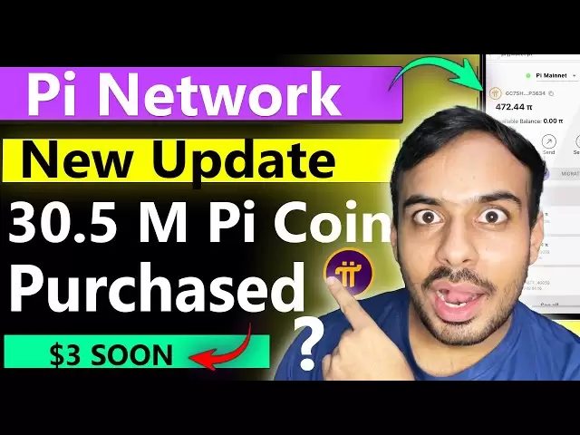 30.5 Million Pi Coin Purchased | Pi Network New Update | Pi Price | Pi Migration | Pi GCV | Pi Buy😮