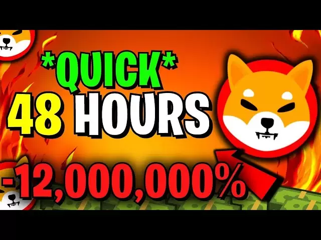 Shiba Inu Coin News heute: Shib -Inhaber haben weniger als 48 Stunden !!! - Shiba -Preisvorhersage