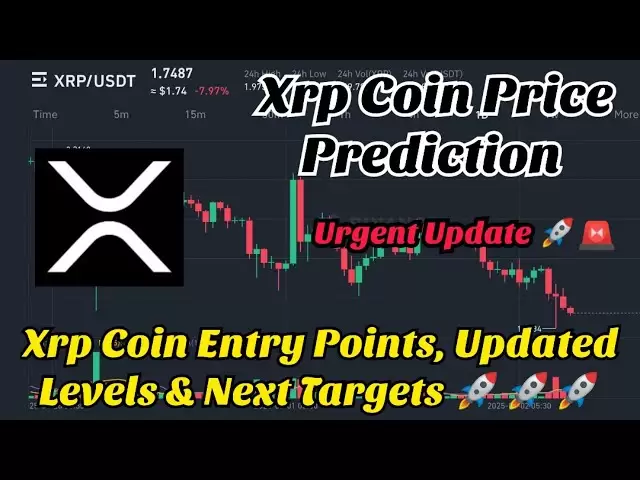 XRP硬幣價格預測|波紋價格預測| XRP價格預測