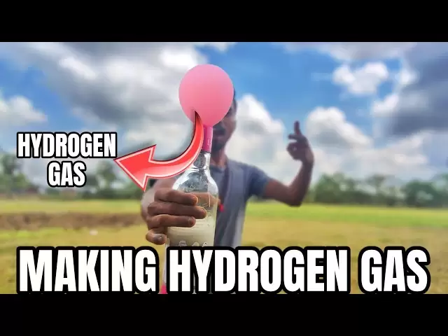 How to creat Hydrogen gas by aluminium coin#experiment #mr @MRINDIANHACKER @Mr.3pYT