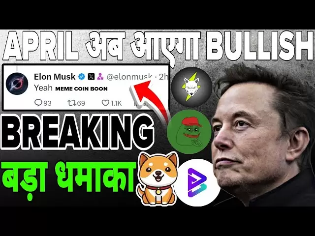 埃隆·马斯克（Elon Musk）😱😱大好消息，宝贝，贝格（Bitger），伏特（Volt Inu），佩佩硬币价格预测2025